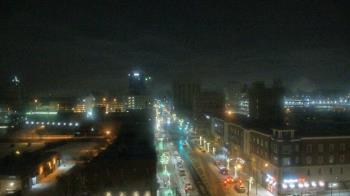 Weather camera view of Akron Beacon Journal.