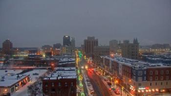 Weather camera view of Akron Beacon Journal.