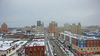 Weather camera view of Akron Beacon Journal.