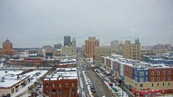 Weather camera view of Akron Beacon Journal.