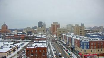 Weather camera view of Akron Beacon Journal.