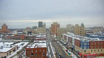 Weather camera view of Akron Beacon Journal.