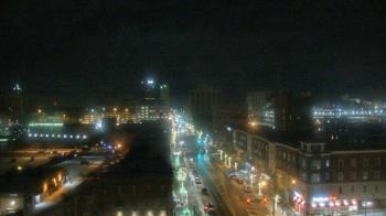 Weather camera view of Akron Beacon Journal.