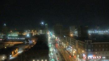 Weather camera view of Akron Beacon Journal.
