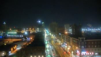 Weather camera view of Akron Beacon Journal.