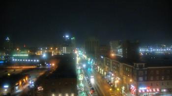 Weather camera view of Akron Beacon Journal.