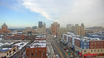 Weather camera view of Akron Beacon Journal.