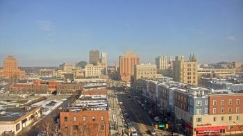 Weather camera view of Akron Beacon Journal.