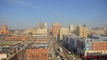 Weather camera view of Akron Beacon Journal.