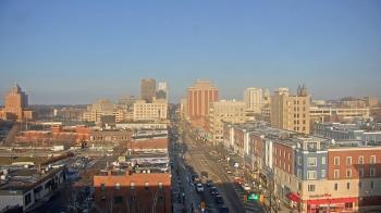 Weather camera view of Akron Beacon Journal.