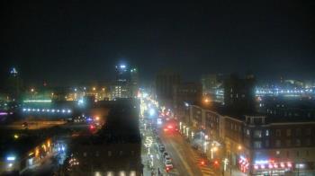 Weather camera view of Akron Beacon Journal.