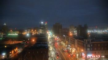 Weather camera view of Akron Beacon Journal.