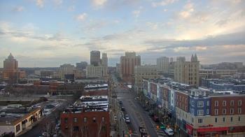 Weather camera view of Akron Beacon Journal.