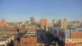 Weather camera view of Akron Beacon Journal.