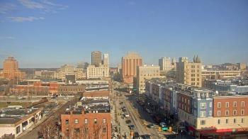 Weather camera view of Akron Beacon Journal.