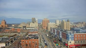 Weather camera view of Akron Beacon Journal.