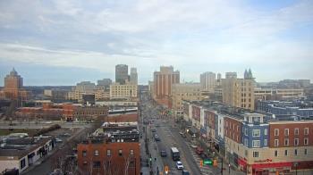Weather camera view of Akron Beacon Journal.