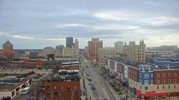 Weather camera view of Akron Beacon Journal.