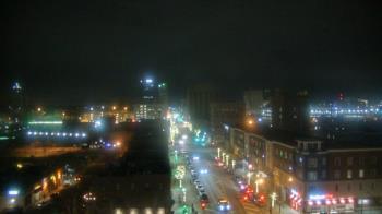 Weather camera view of Akron Beacon Journal.