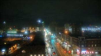 Weather camera view of Akron Beacon Journal.