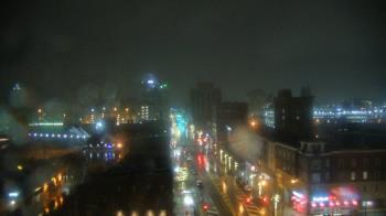 Weather camera view of Akron Beacon Journal.