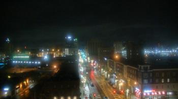 Weather camera view of Akron Beacon Journal.