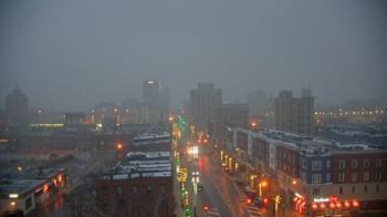 Weather camera view of Akron Beacon Journal.