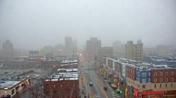 Weather camera view of Akron Beacon Journal.