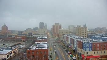 Weather camera view of Akron Beacon Journal.