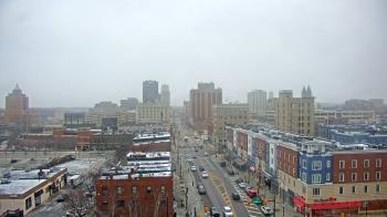 Weather camera view of Akron Beacon Journal.