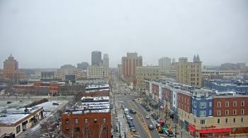 Weather camera view of Akron Beacon Journal.