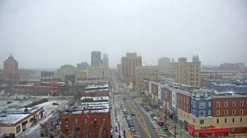 Weather camera view of Akron Beacon Journal.