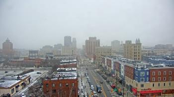 Weather camera view of Akron Beacon Journal.