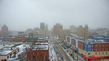Weather camera view of Akron Beacon Journal.