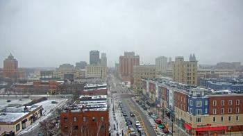 Weather camera view of Akron Beacon Journal.