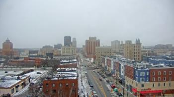 Weather camera view of Akron Beacon Journal.