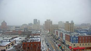 Weather camera view of Akron Beacon Journal.