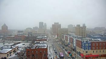 Weather camera view of Akron Beacon Journal.