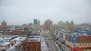 Weather camera view of Akron Beacon Journal.