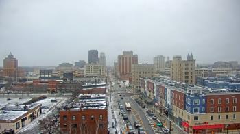 Weather camera view of Akron Beacon Journal.