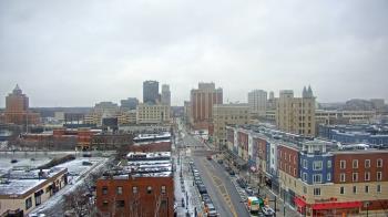 Weather camera view of Akron Beacon Journal.