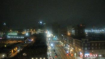 Weather camera view of Akron Beacon Journal.