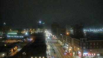 Weather camera view of Akron Beacon Journal.