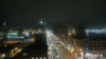 Weather camera view of Akron Beacon Journal.