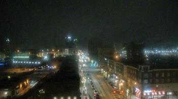 Weather camera view of Akron Beacon Journal.