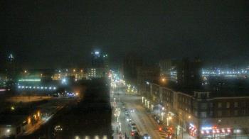 Weather camera view of Akron Beacon Journal.