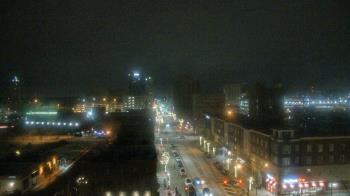 Weather camera view of Akron Beacon Journal.