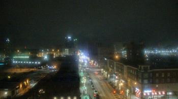 Weather camera view of Akron Beacon Journal.