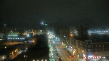 Weather camera view of Akron Beacon Journal.