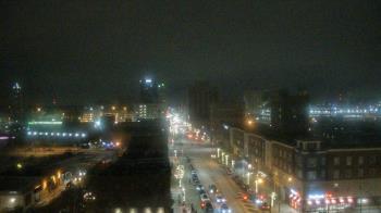 Weather camera view of Akron Beacon Journal.